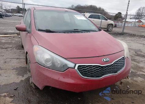 2016 Kia Forte Lx z USA, uszkodzony, nr VIN KNAFX4A6XG5541566